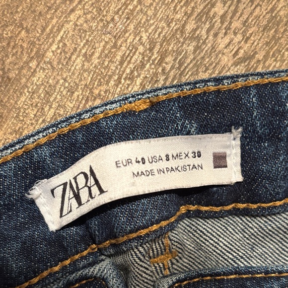 Zara Women's Boot Flare Jeans Size 8 - Picture 4 of 5